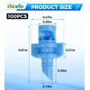 Hicello 100PCS 90 Degree Misting Nozzle Irrigation, Sprinklers Sprayer for