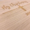 ukgiftstoreonline Large Wooden Christening Keepsake Memories Box Gift