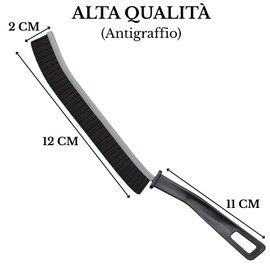 MORELOW Gap Cleaning Brush Set of 3, High Quality Multifunctional Cleaning Brush Suitable for Cleaning Doors, Windows, Bathrooms, Kitchen, Shower and Sink