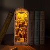 Rolife Sunshine Town 3D Wooden DIY Miniature 1:24 Dollhouse Book