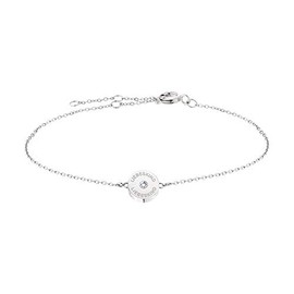 Liebeskind Women’s Stainless Steel Bracelet with Pendant, 19 cm, None, silver
