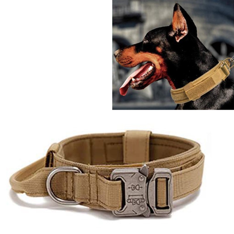 Adjustable Dog Collar Comfortable Breathable Pet Dog Collar with Metal