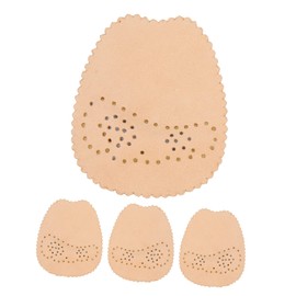 SUPVOX 2pairs Girls Forefoot Pads Nonslip Leather Half Pads Comfortable Anti-skid Inserts for High Heels Breathable Cushioning for for