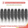 Alicoco Passion Twist Crochet Hair 8 Inch Passion Twist Hair