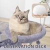 TWDEPART 42.5'' Cat Tree for Indor Cats, Multifunctional Cat Tower