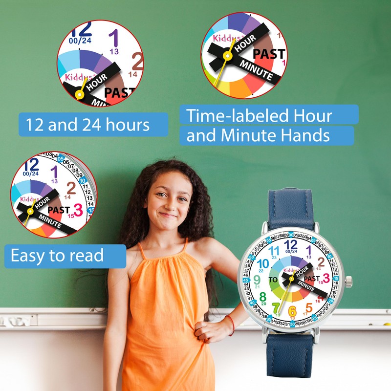 Kiddus Learning Watch for Kids Boys and Girls Analogue Watch