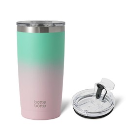 BOTTLE BOTTLE Tumbler 600ml with Lid Leak-proof, Keeps Cold and Hot, Vacuum Insulated, Direct Drink, Stainless Steel Coffee Cup Lightweight, Portable, Easy to Clean, Dishwasher Safe, Stylish, for