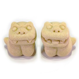 Kubakasaya Guardian Lion Lucky Charm Entrance Pair Okinawa Ryukyu Okinawa Souvenir Souvenir Order Rekyo Shisa