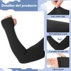 LONGLIV Mangas Para Brazos de Chal UV Mujer, 4 Par