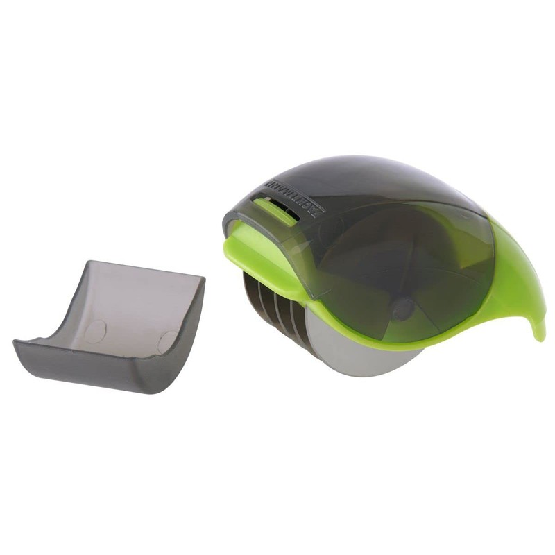 Fackelmann herb roller with herb scraper, cutting roller with sharp