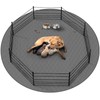 CoolShields Washable Round Puppy Dog Pee Pad, 65" Extra Large,