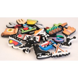 LVKY Croc Jibbitz Charms For Girls And Gibbets For Boys Funny Shoe Accessories Pins For Women And Adults
