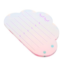 Healeved Grafting Eyelash Board Curler Lash Extension Remover Pallet Tray Lift Eyelash Holder Lash Extensions Lash Cluster Kit Lashes Individual Cluster Tape Cluster Lashes Acrylic