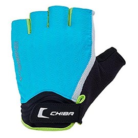 Chiba Unisex's Lady Air Glove, Turquoise/Apple Green, Medium