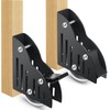 Therwen 2 Pcs Sliding Library Ladder Floor Roller with Brake