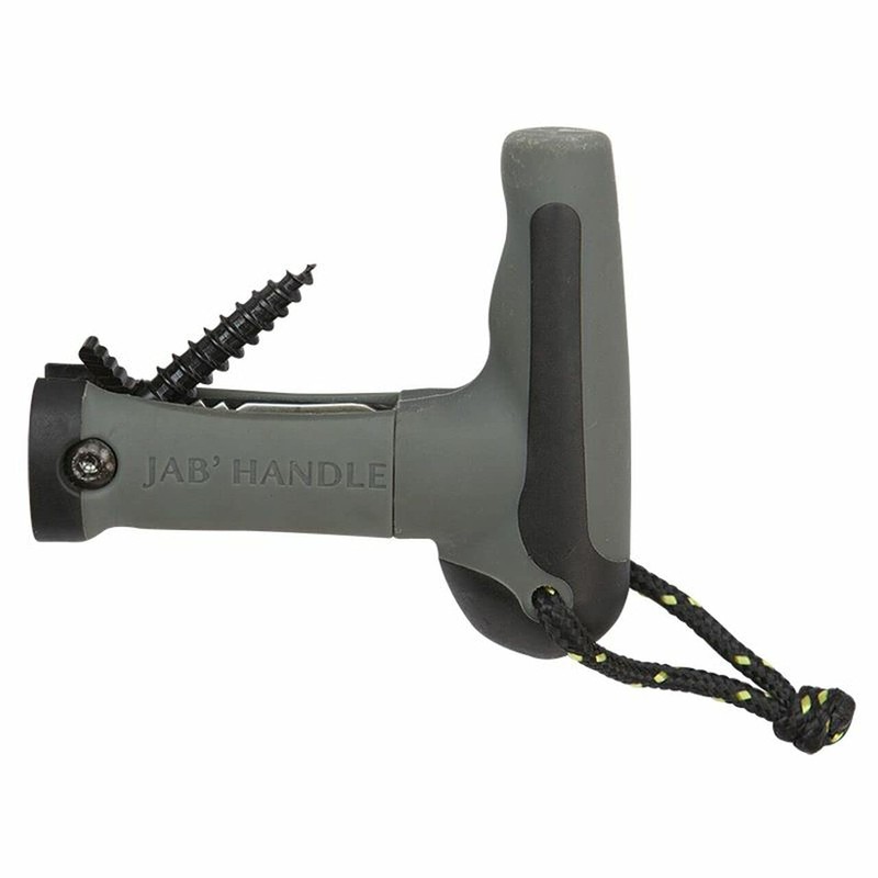 Hawk Jab Handle Accessory Hanger Steel Black and Gray