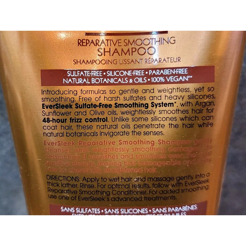 L'Oréal Loreal Ever Sleek Reparative Smoothing Shampoo, 11.05 oz, 325