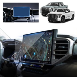 2024 Tundra Screen Protector for 2022-2026 Tundra/Sequoia 3rd Gen 14 inch Touchscreen for 2024 Toyota Tundra Accessories Anti-Scratch Tempered Glass Protective Film