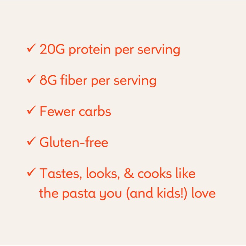 Banza Gluten-Free Chickpea Pasta, Penne 20g Protein | Lower Carb