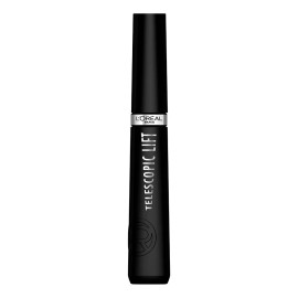Máscara de Pestañas L'Oréal Paris Telescopic Lift Black 100ml – Alargadora, Voluminizadora, Hipoalergénica