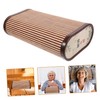 VICASKY Bamboo Woven Cooling Pillow Breathable Bamboo Neck Cushion for