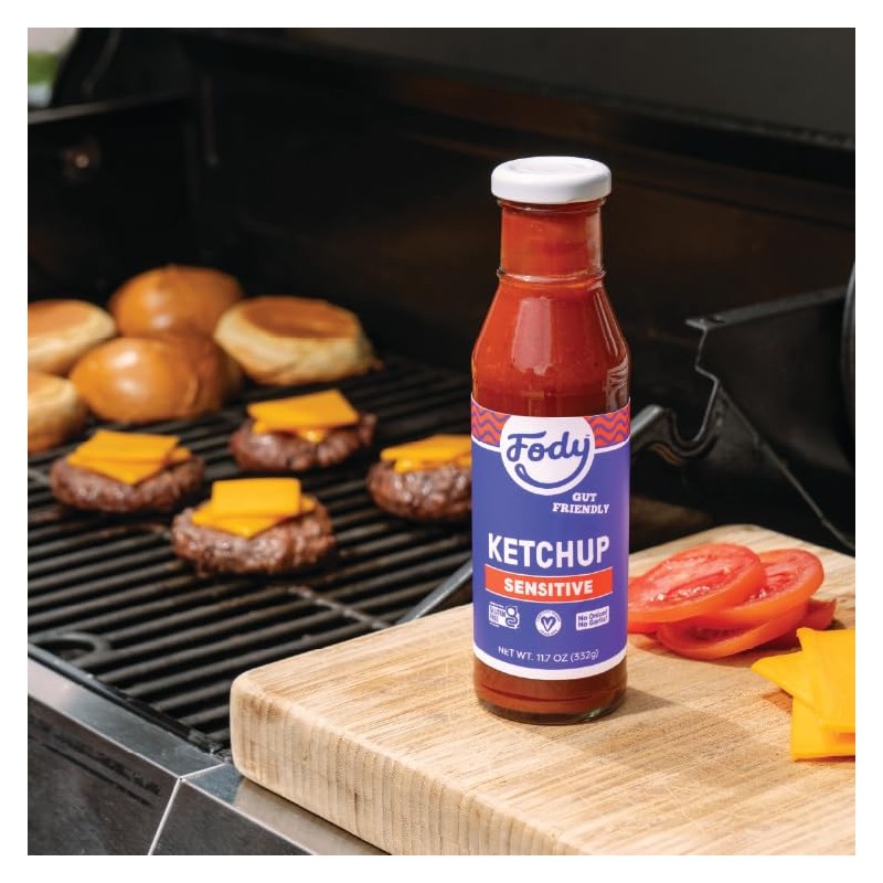 Fody Foods Original Tomato Ketchup, 11.7 Oz (Pack of 2),