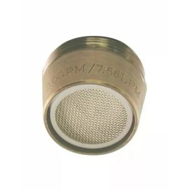 Ace Antique Brass 55/64" x 27 Thread Female Faucet Aerator  1.5GPM