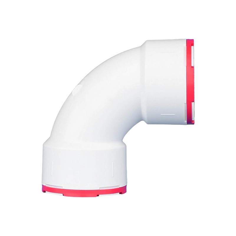 CHARLOTTE PIPE 1 1/2 CONNECTITE 1/4 BEND HUB X HUB