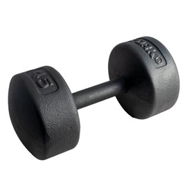 YORK Legacy Solid Round Dumbbell 45 LB, Black