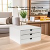 UnionBasic Document Organizer, 3-Drawer File Cabinet Document Storage Box, Office