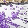 DomeStar purple fake ice cubes purple fake crystals purple vase