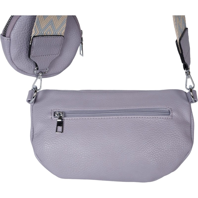 styleBREAKER 02012396 Women’s Half Moon Crossbody Shoulder Bag Set, 2
