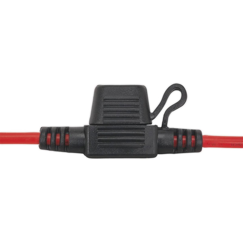 Sealey Fhmsp30 Mini Blade Fuse Holder Splashproof 30Amp Pack Of