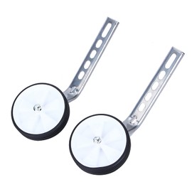 2Pcs Bike Auxiliary Wheel, Stabiliser Children, Universal Bike Training Wheels Adjustable 12‑20In Bicycle Gifts Safe When Learning to Ride.