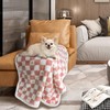 Waterproof Dog Blanket for Medium Dogs-Washable Double Sided Sherpa Fleece