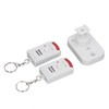 Outdoor Motion Sensor Alarm Anti Theft Remote Control Sound Light