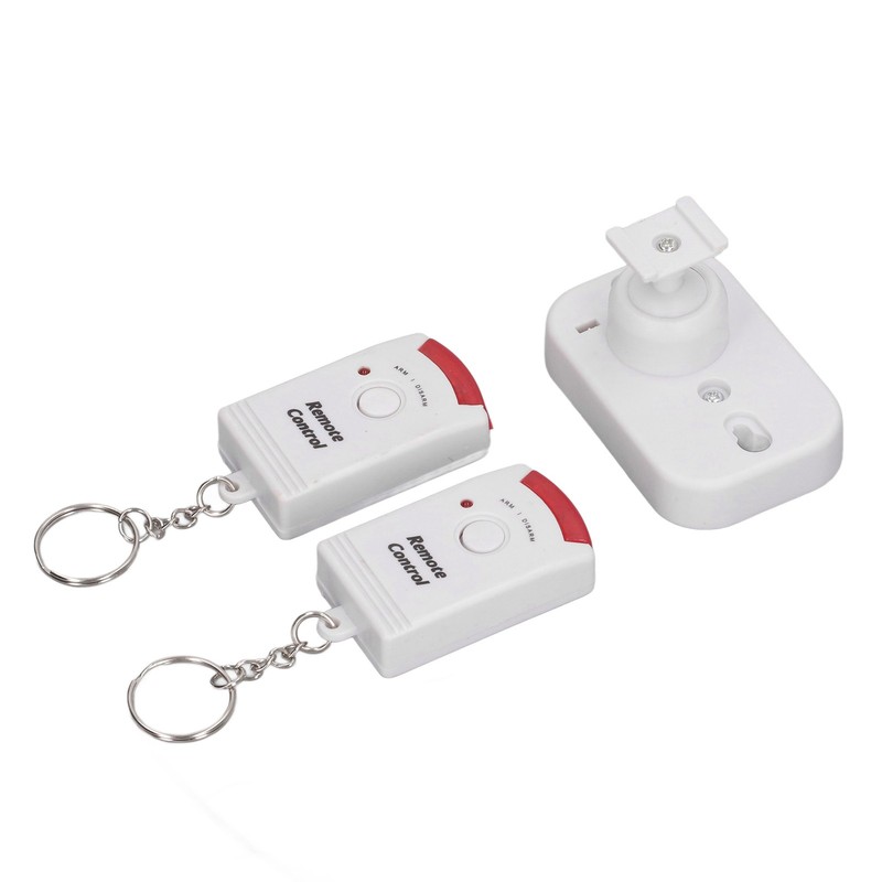 Outdoor Motion Sensor Alarm Anti Theft Remote Control Sound Light