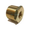 EDGE INDUSTRIAL Brass REDUCING HEX Bushing 3/4" Male NPT X