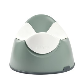 BEABA Ergonomic Training Potty, Provides Comfort and Support, Lightweight & Portable, Compact Toddler Potty (Sage)