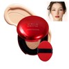 Cushion Foundation, Semi-Matte Natural Full Coverage Makeup Foundation 24 Hours