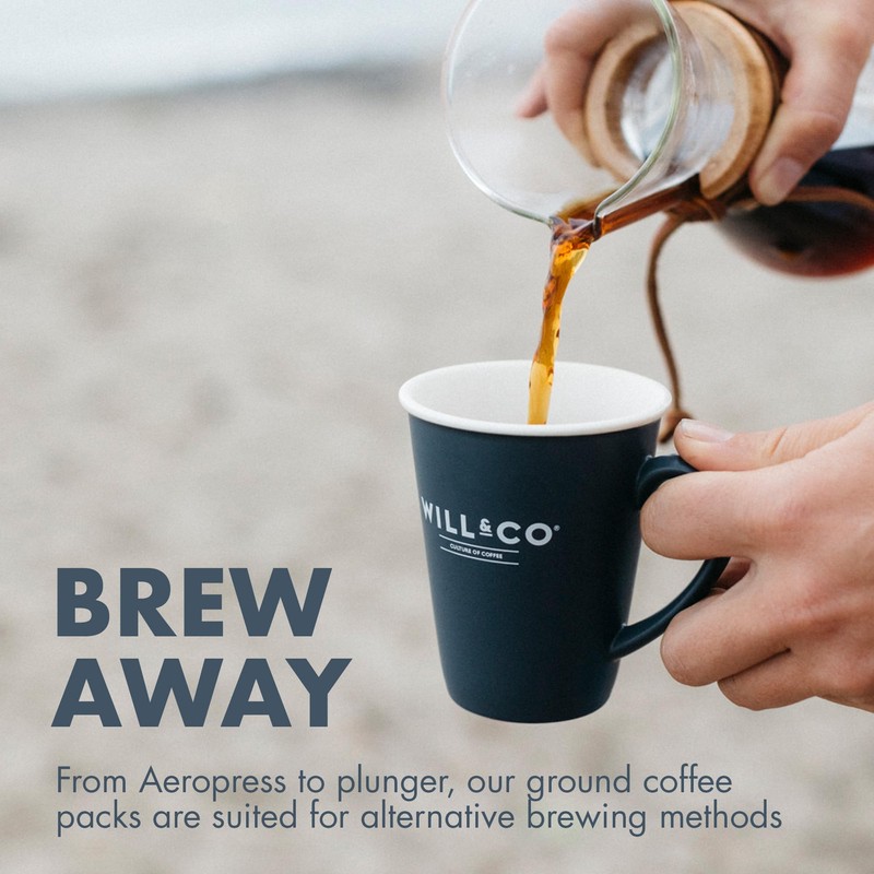 Will & Co. Natural Specialty Ground Coffee - 250g