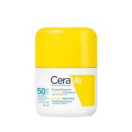 CeraVe Fluido Protector Invisible Hidratante 50FPS protector solar hidratante facial para piel seca 50ml