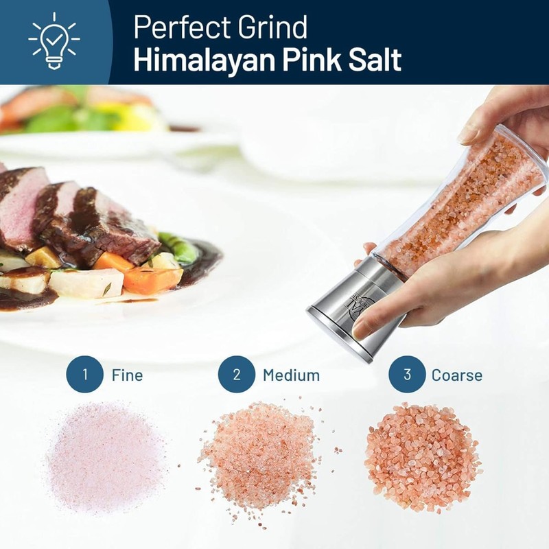Royal House, Himalayan Pink Salt Fine Grain (2 Pack, Fine