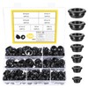 Pack of 200 Rubber Grommets Cable Grommets Rubber Plugs Cable