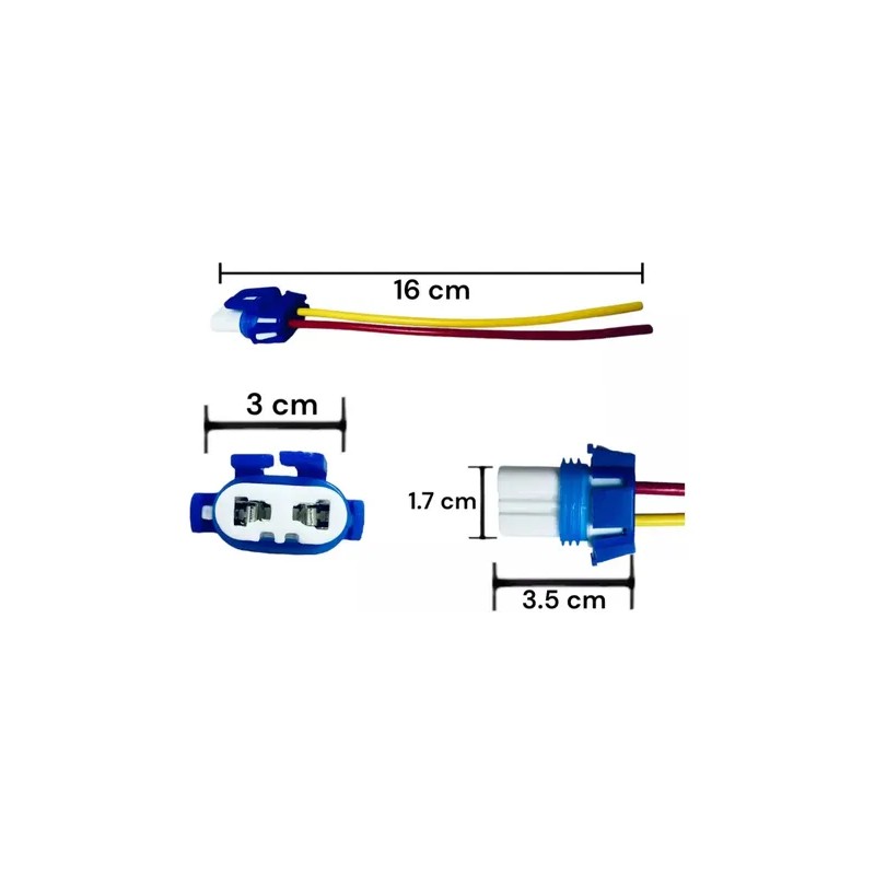 Arnés Eléctrico Conector Ceramica Reforzado 9006 9005 Hb4