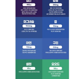 Chong Kun Dang Health Co., Ltd. Healthy Cyamine Multi-Vitamin &amp; Mineral High Content Women Women 60s 40s For Women 1550mg x 60 tablets / 종근당건강(주) 헬시아민 멀티 종합 비타민 앤 미네랄 고함량 여성 여자 60대 40대 포우먼 1550mg x 60정