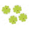 Kleine Wolke Minis Lucky Leaf Suction Cup, Green