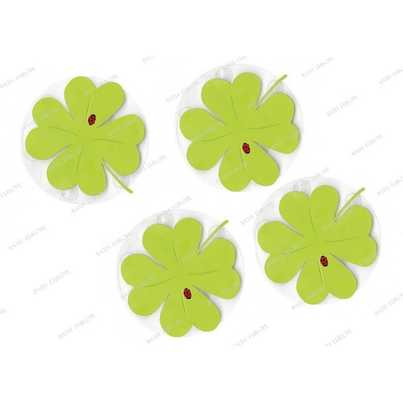 Kleine Wolke Minis Lucky Leaf Suction Cup, Green