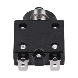 Thermal Circuit Breaker 30A - Manual Reset Thermal Switch Circuit Breaker Overcurrent Overload Protection (15A), 15a