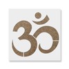 Om Symbol Stencil - Reusable Stencils for Painting - Mylar